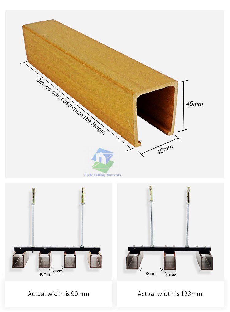The Specification Example of  WPC Ceiling Panels 