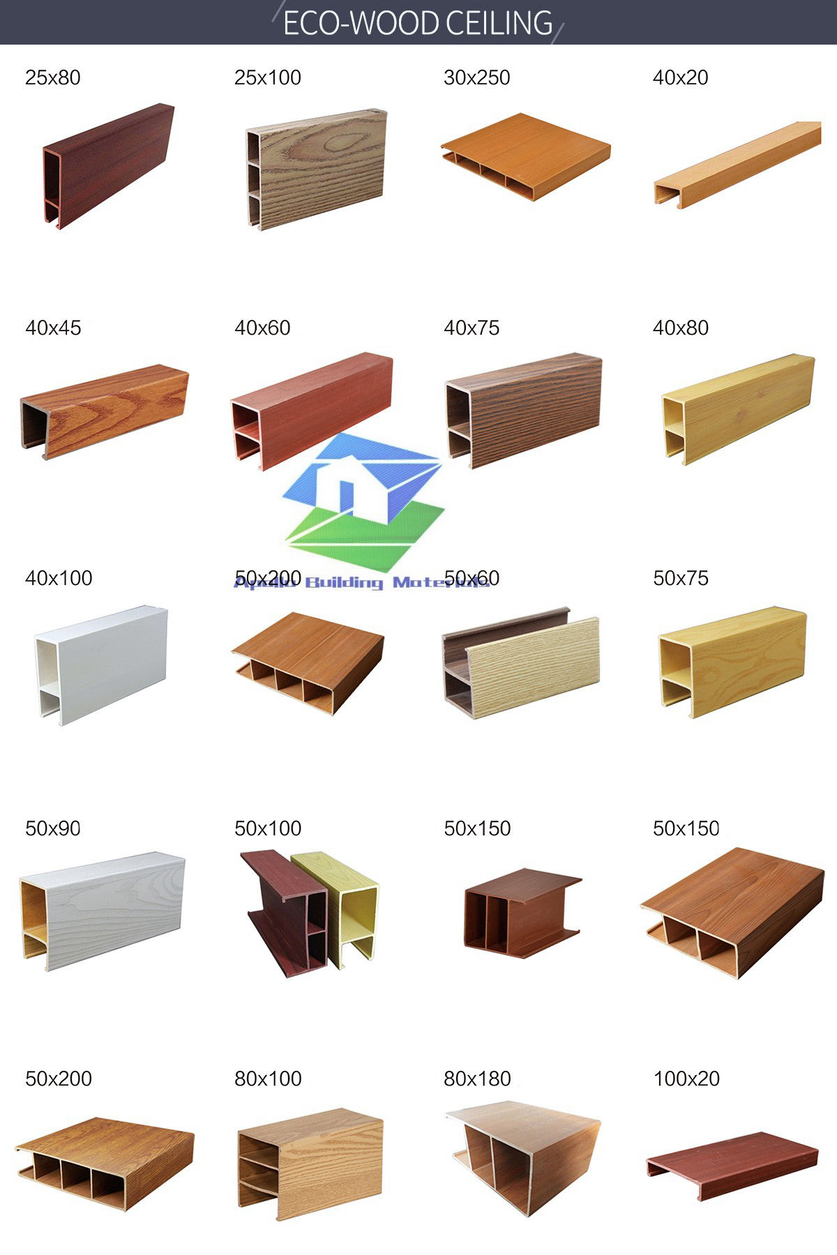 the types of  wood ceiling panels 